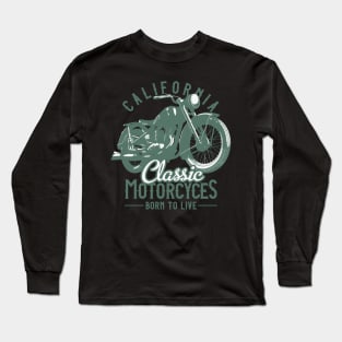 California classic motocycle Long Sleeve T-Shirt